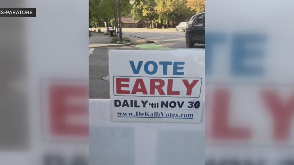 Incorrect early voting signs in Decatur raise voter concerns — Peachtree City Community news